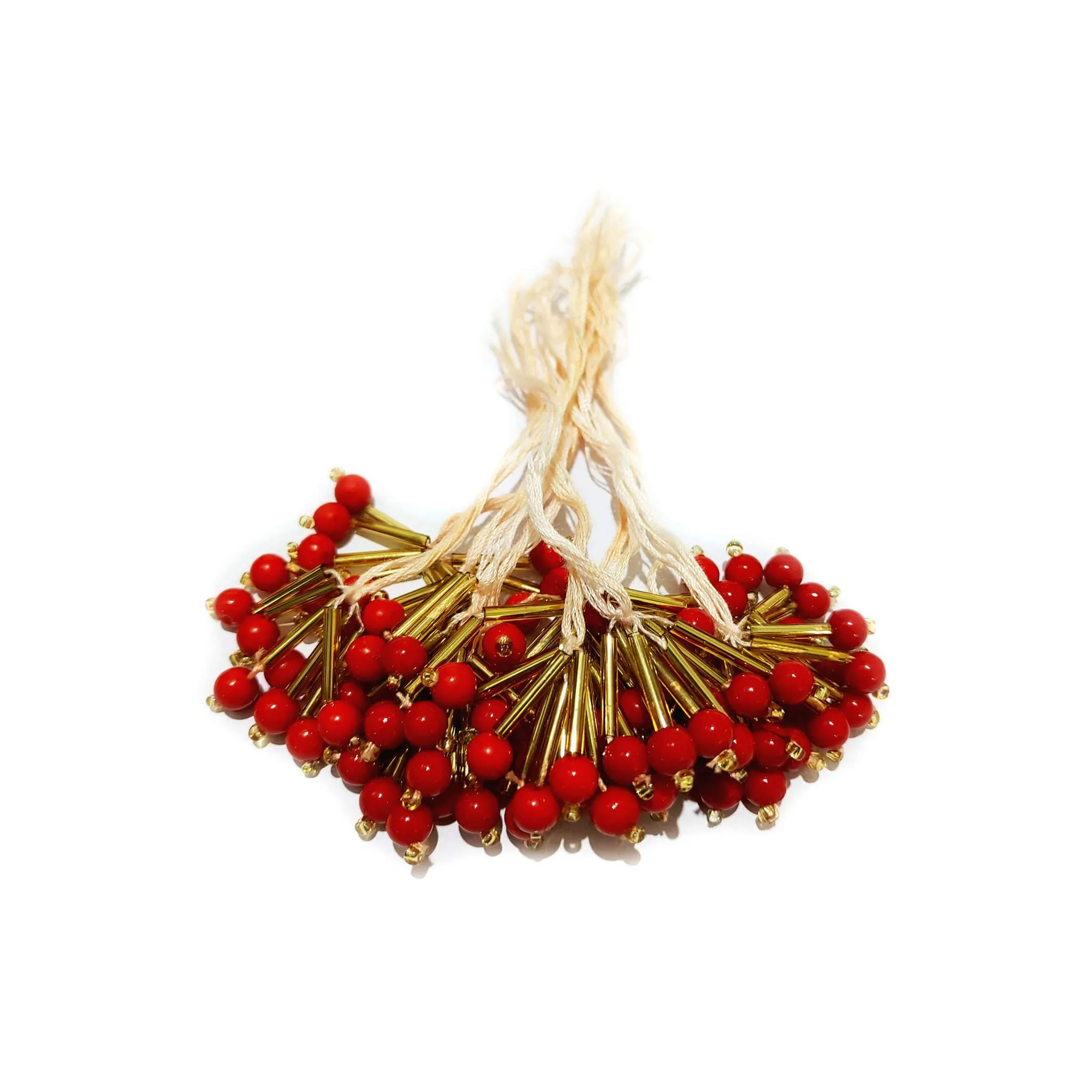 Tubelight with Beads Handmade multi purpose DIY Craft or Jewelry Fringe Tassel - 11801