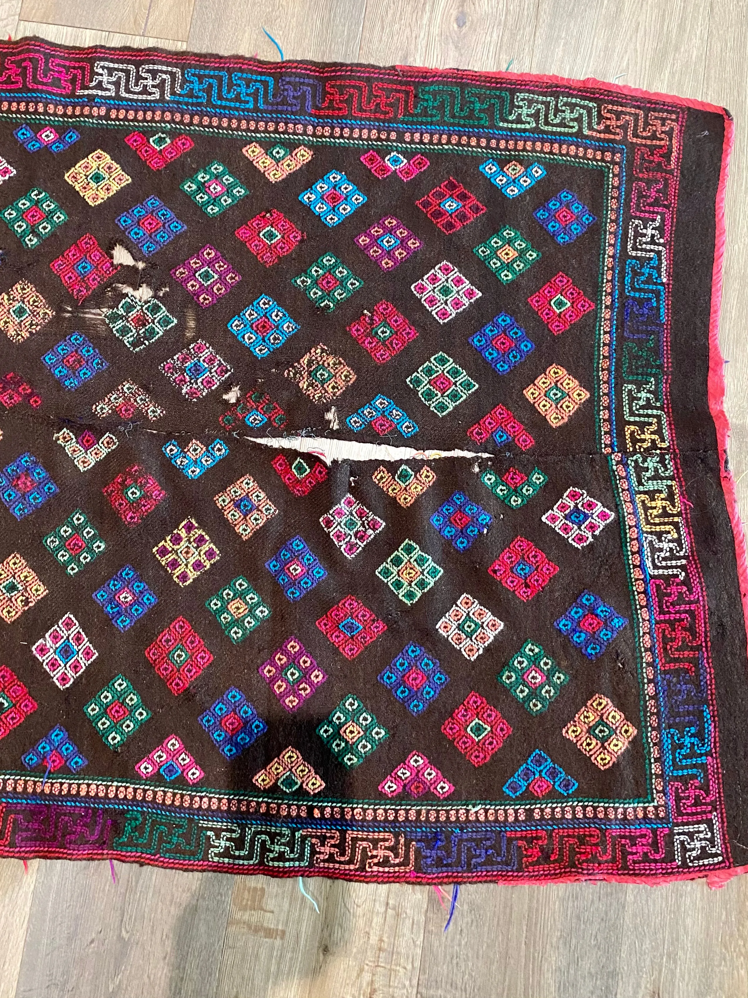 Vintage Bhutanese Yathra Textile