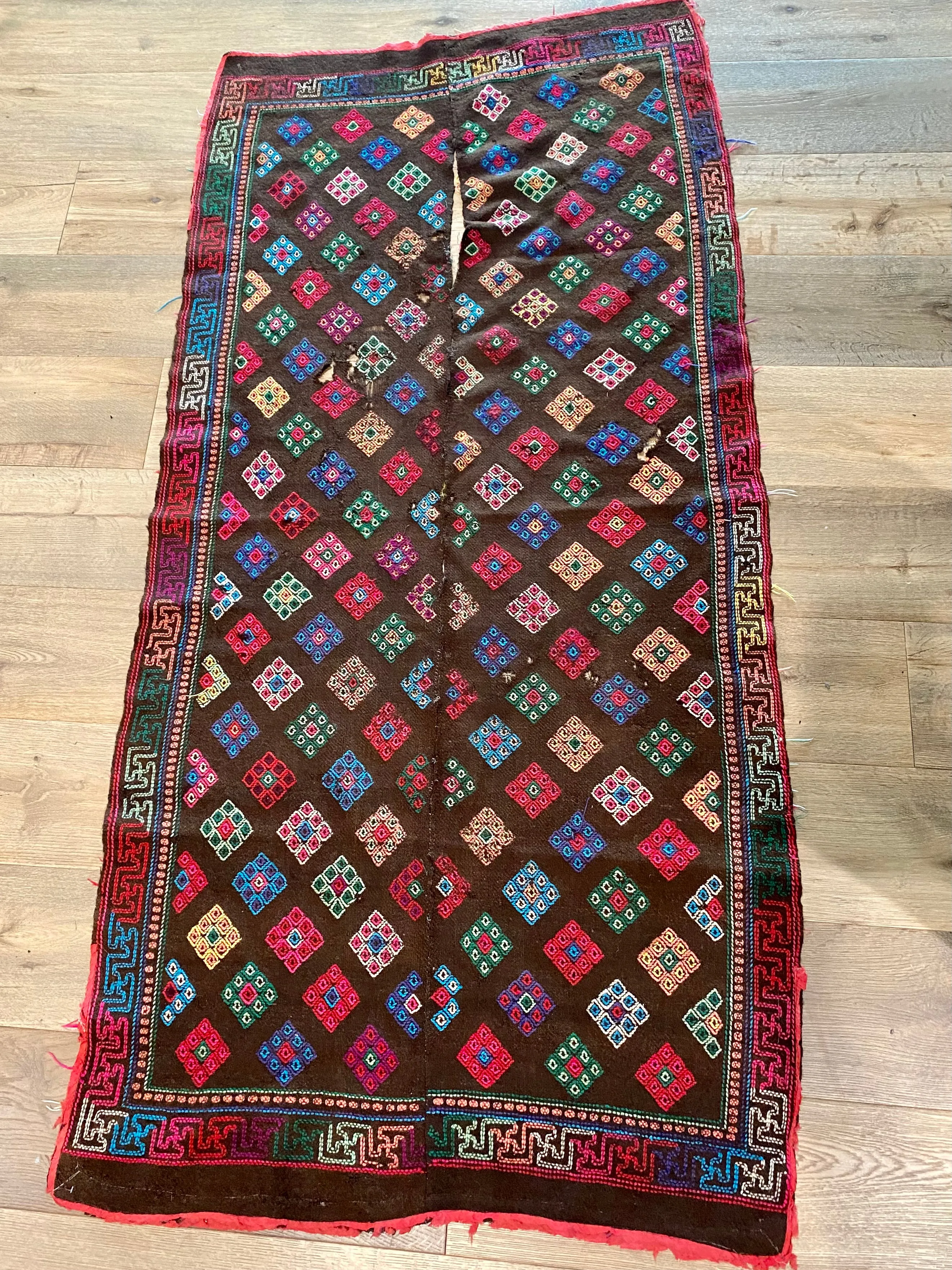 Vintage Bhutanese Yathra Textile