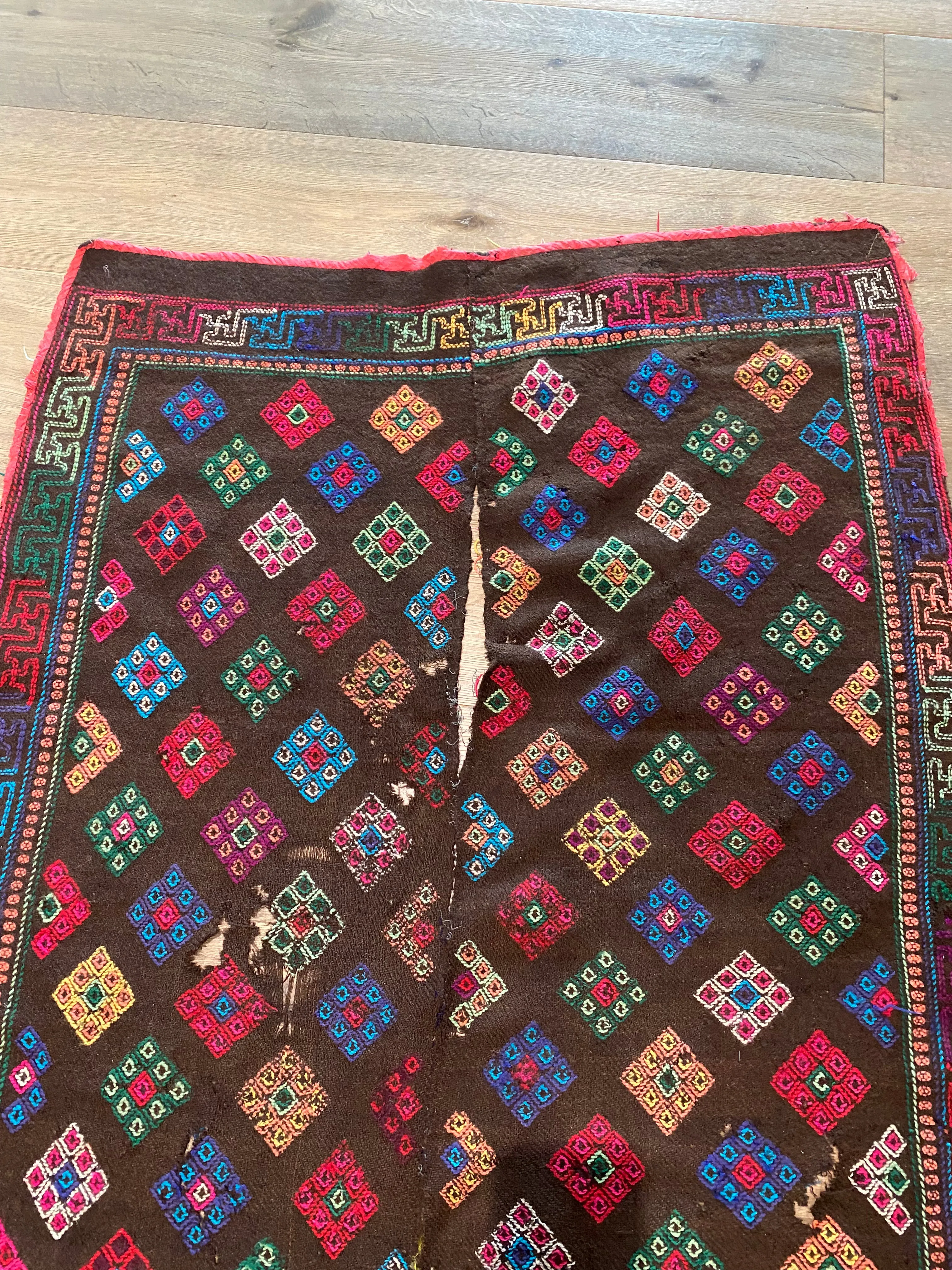 Vintage Bhutanese Yathra Textile