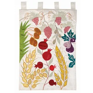 Wall Hanging - XL- Seven Species -White